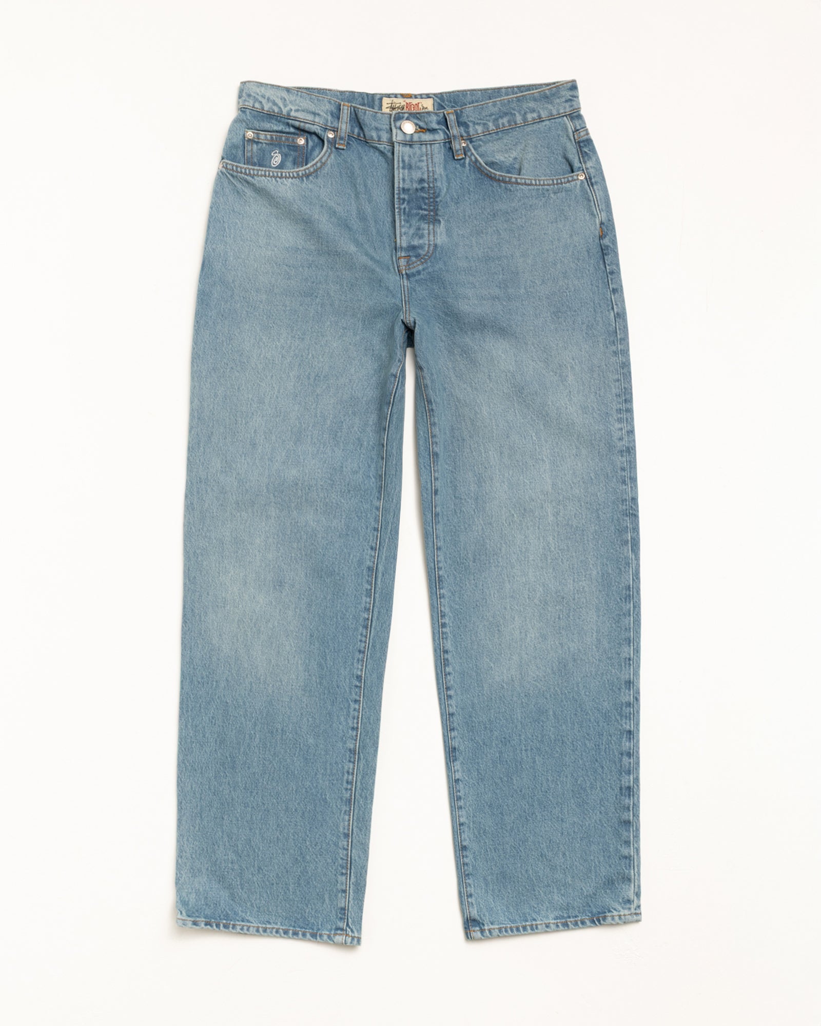 STUSSY BIG OL’ JEAN DENIM VTG 30 Stüssy Big Ol' Jeans | Blue | FARFETCH PL