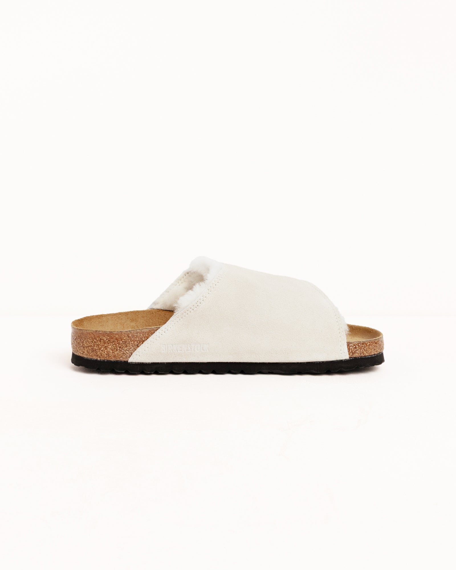 Stüssy & Birkenstock Solana Shearling Slide – Bone | Accessories