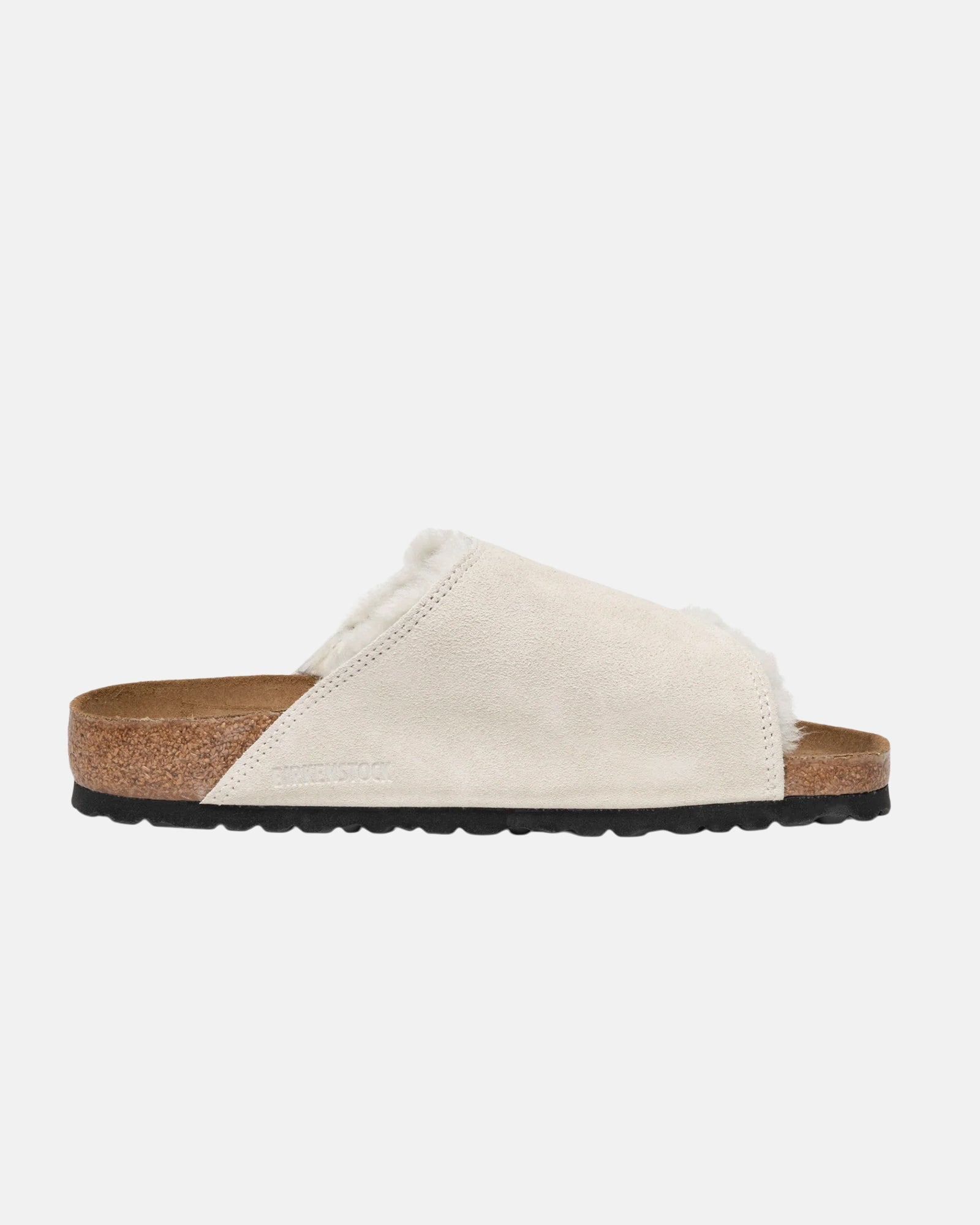 Stüssy Stüssy & Birkenstock Solana Shearling Slide Bone Accessories