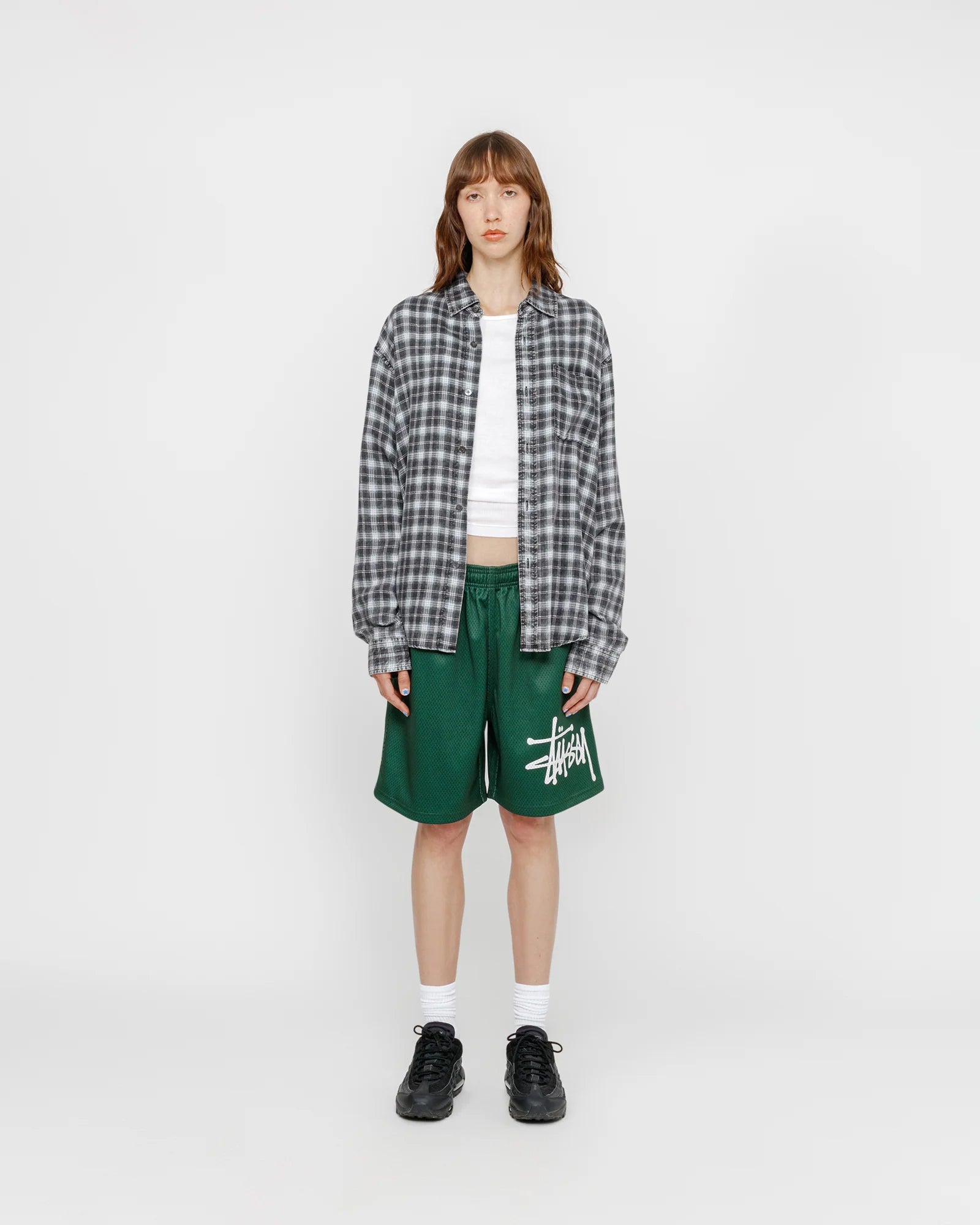 MATTHEW PLAID SHIRT – 블루 | 셔츠 | Stüssy Korea