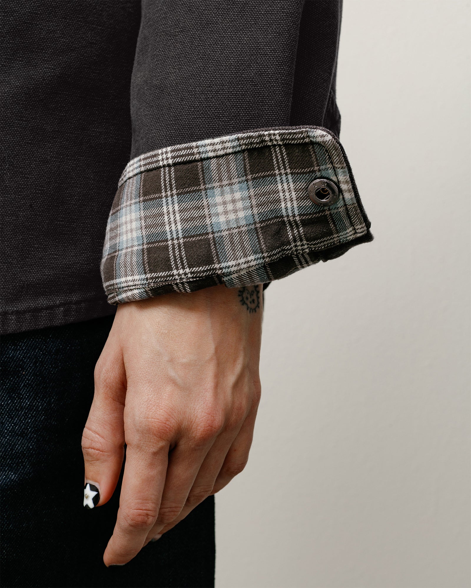 Heavy Washed Canvas Shirt – Black | Tops | Stüssy Korea