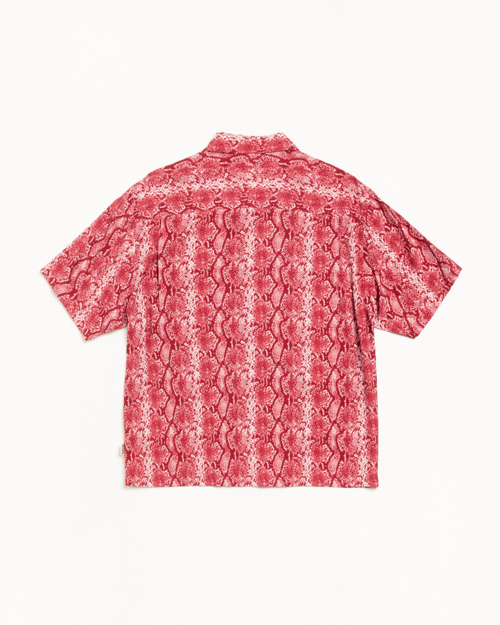 Python Ss Shirt Mens Short Sleeve In Red