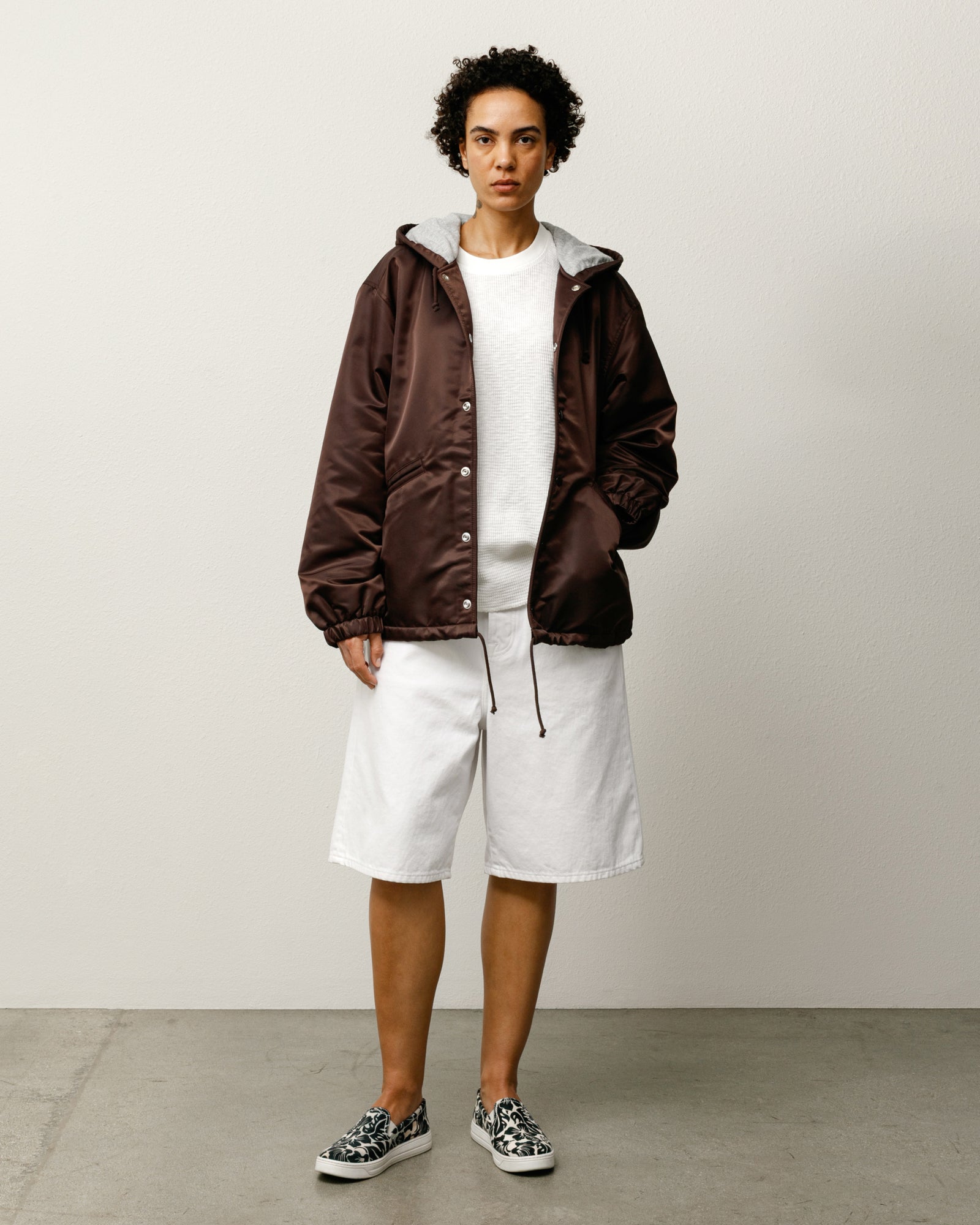 Big Ol Short Denim Mens Regular In White