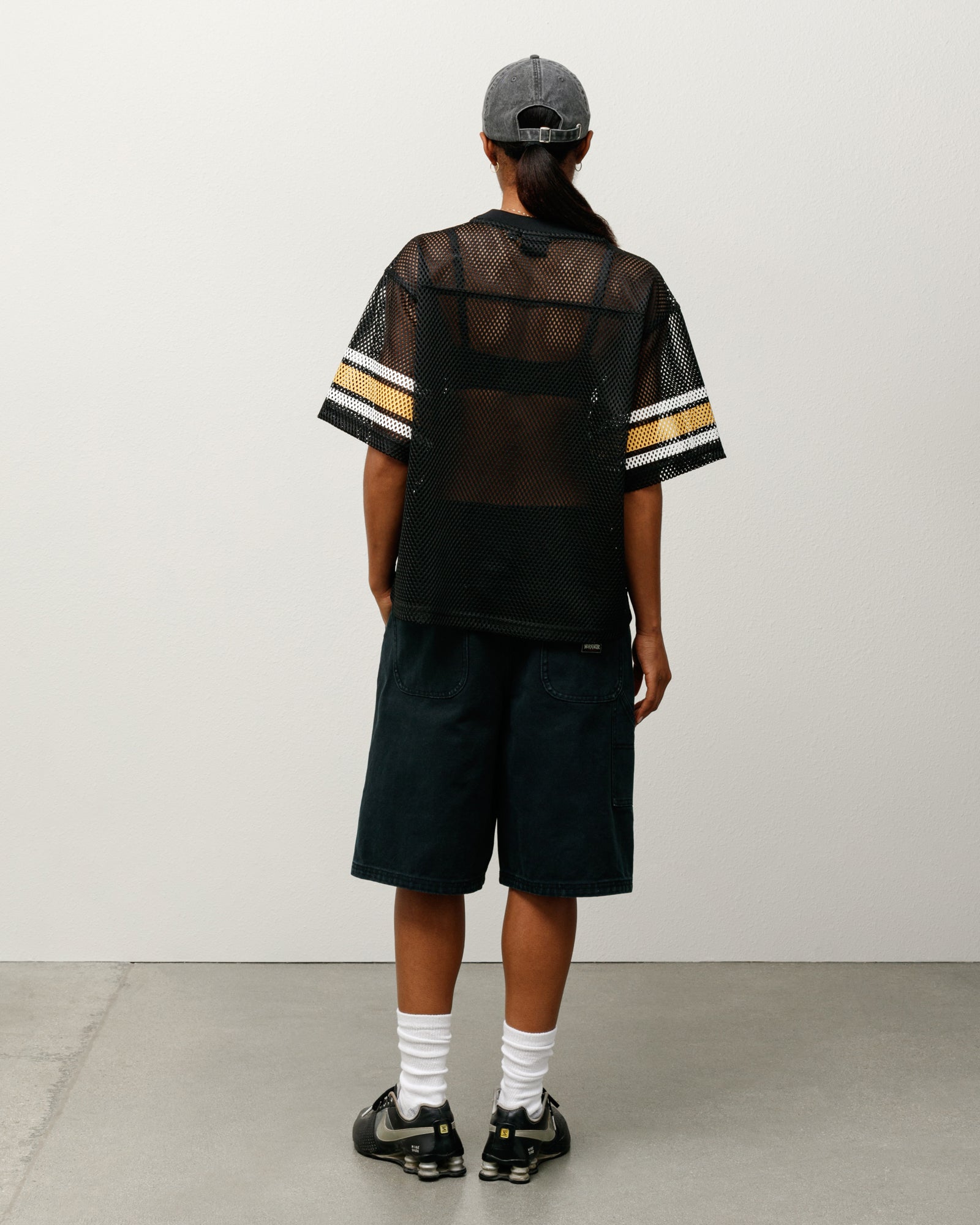 Washed Canvas Work Short – Black | Shorts | Stüssy Korea