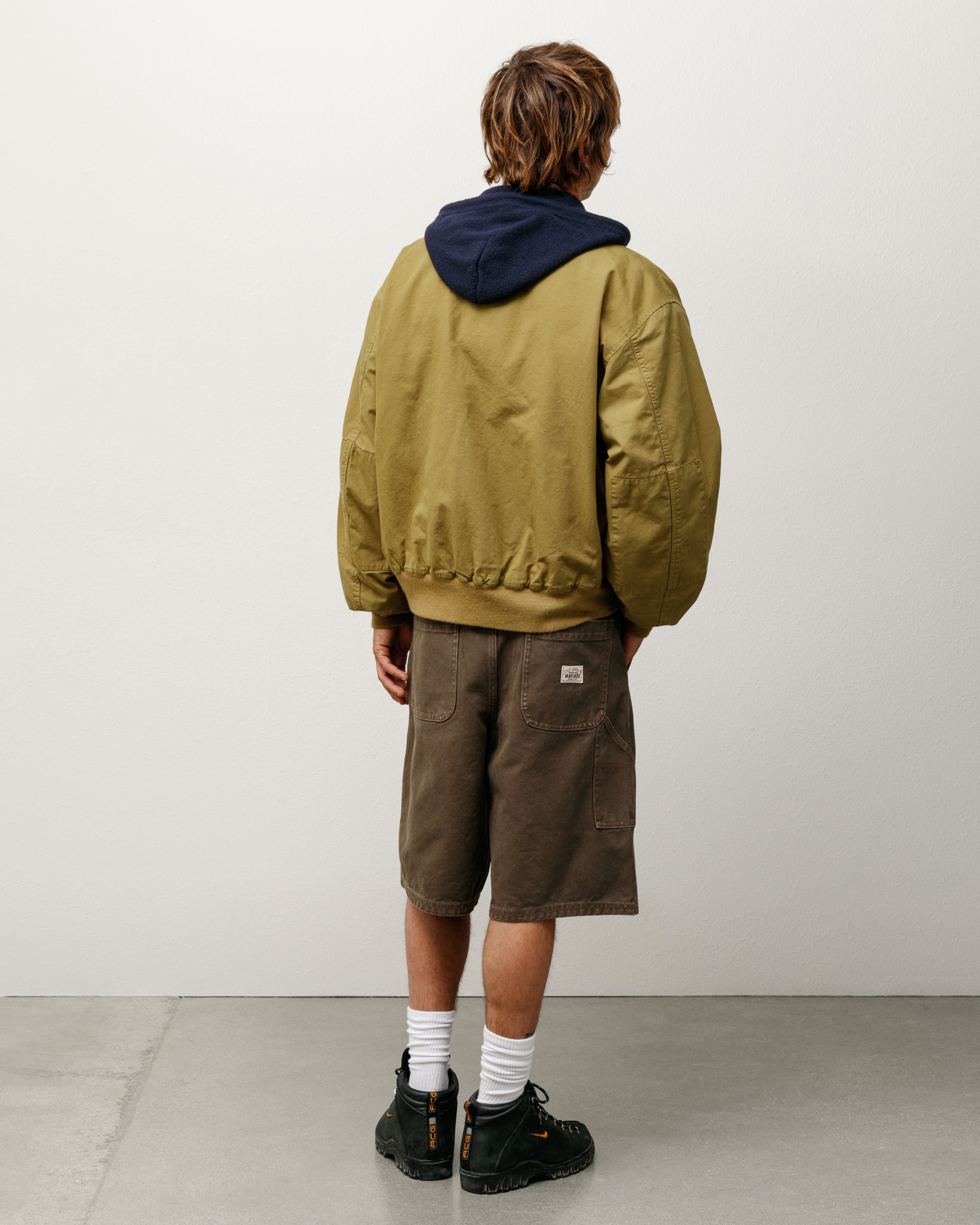 Stussy WASHED CANVAS WORK SHORT ショーツ 32 Washed Canvas Work