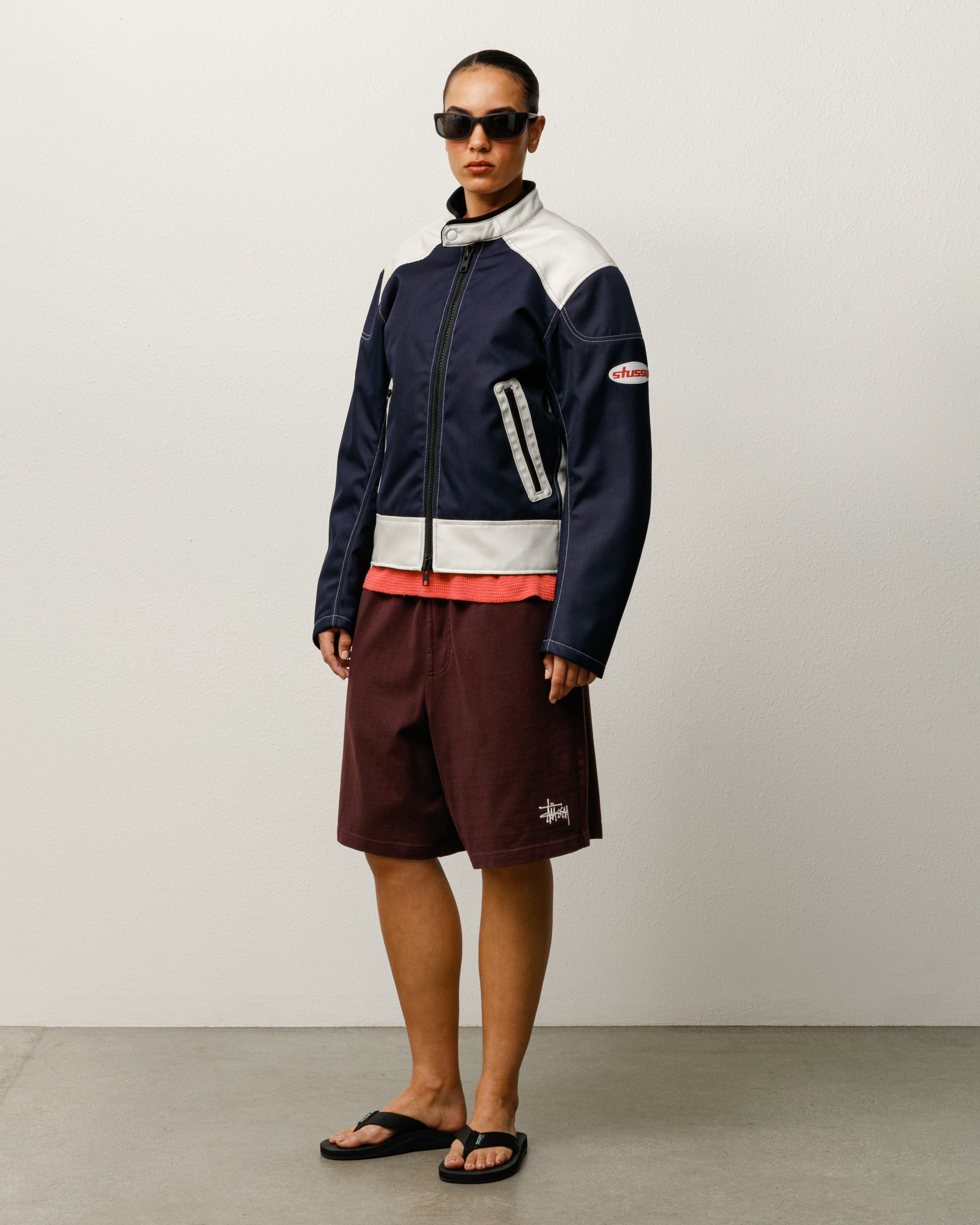 Jersey Short Mens Regular In Brown