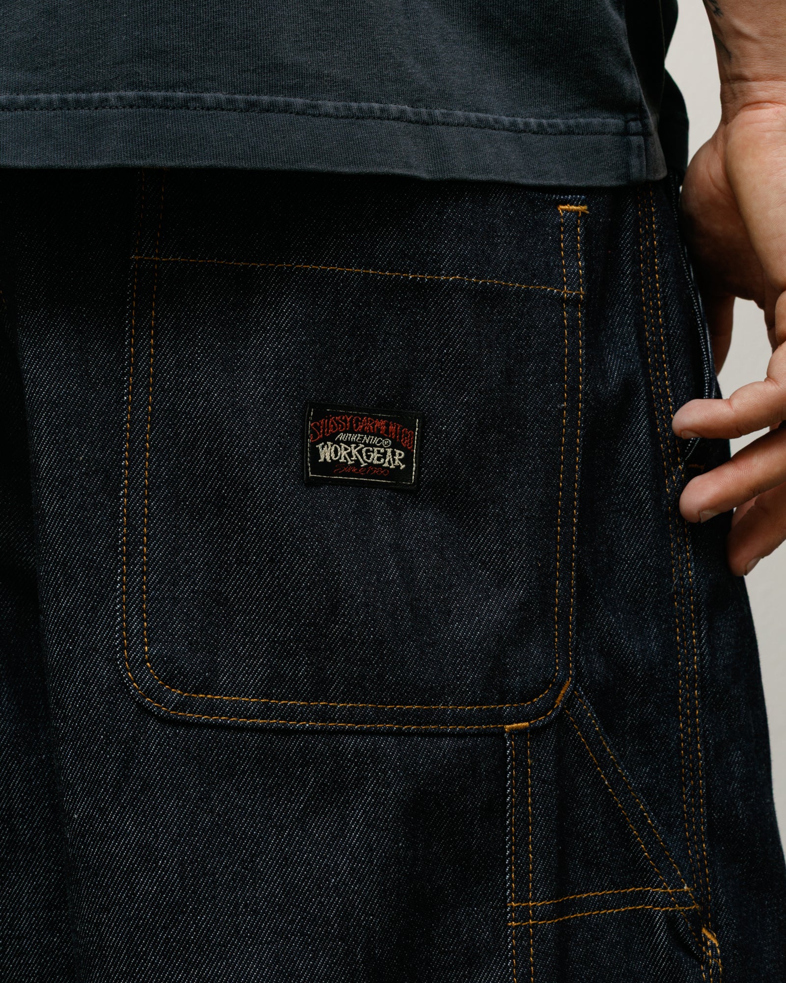 Raw Denim Work Short – Indigo | Shorts | Stüssy Korea