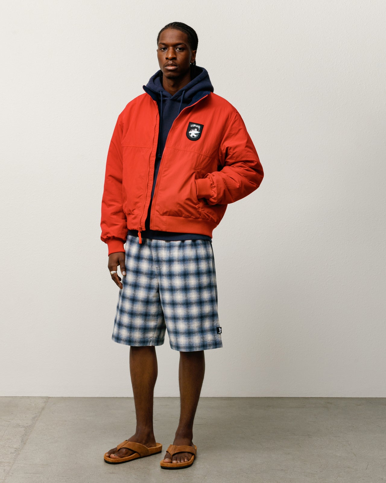 Baggy Beach Short Mens Regular In Blue