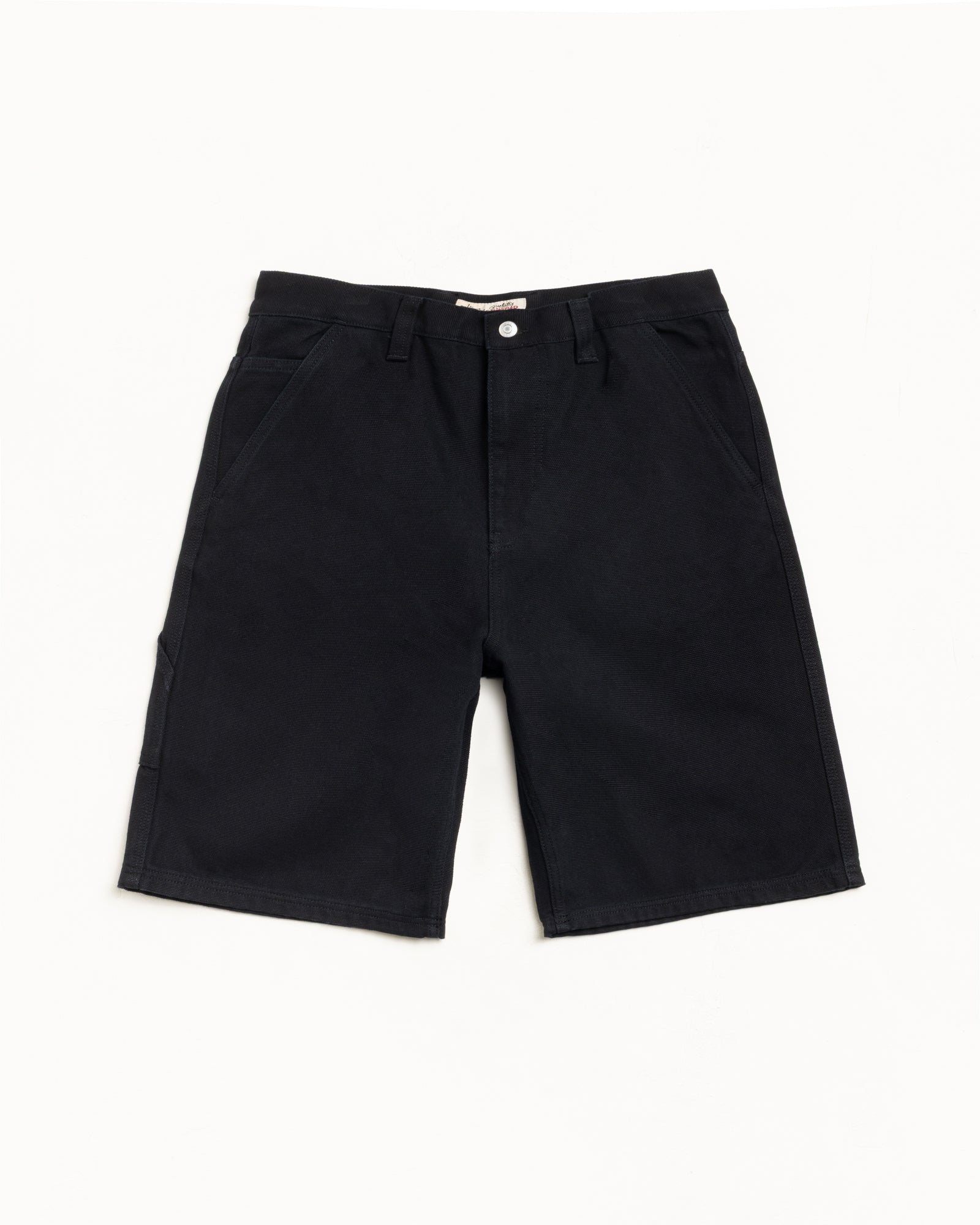 Work Short Canvas Mens Regular In Black