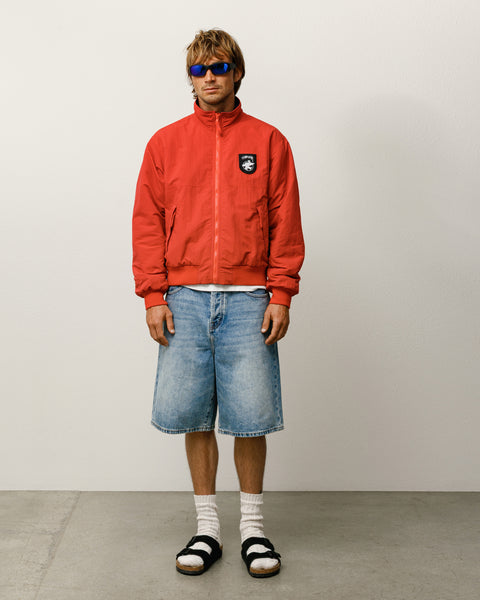 Big Ol Short Denim Mens Regular In Indigo Stone Wash