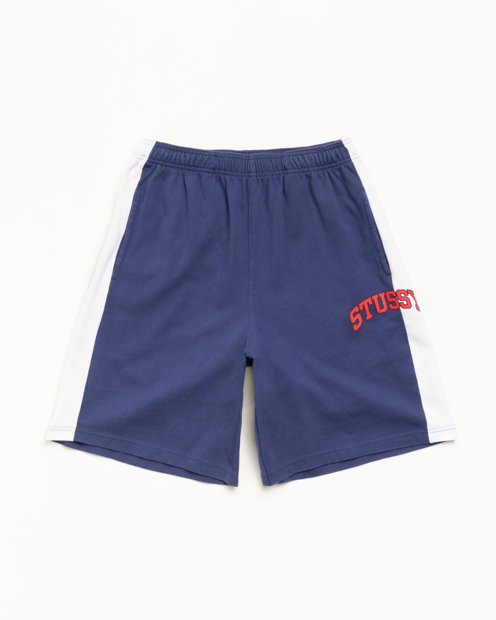 Stripe Jersey Short Mens Regular In Blue