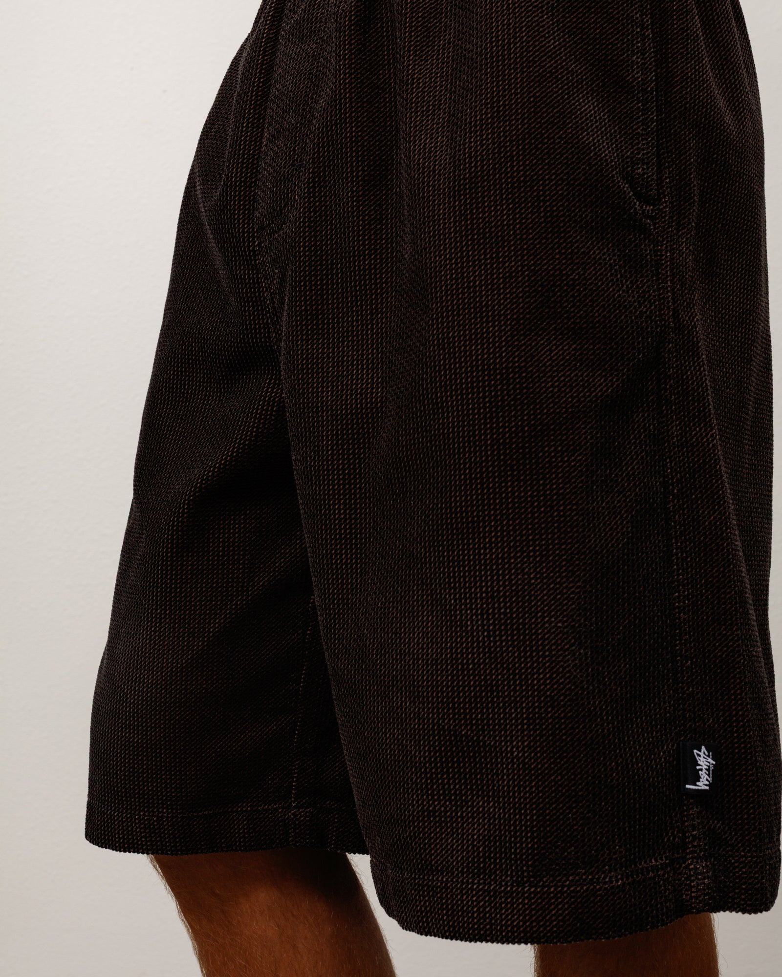 Baggy Beach Short Twill Cord Unisex Regular In Black