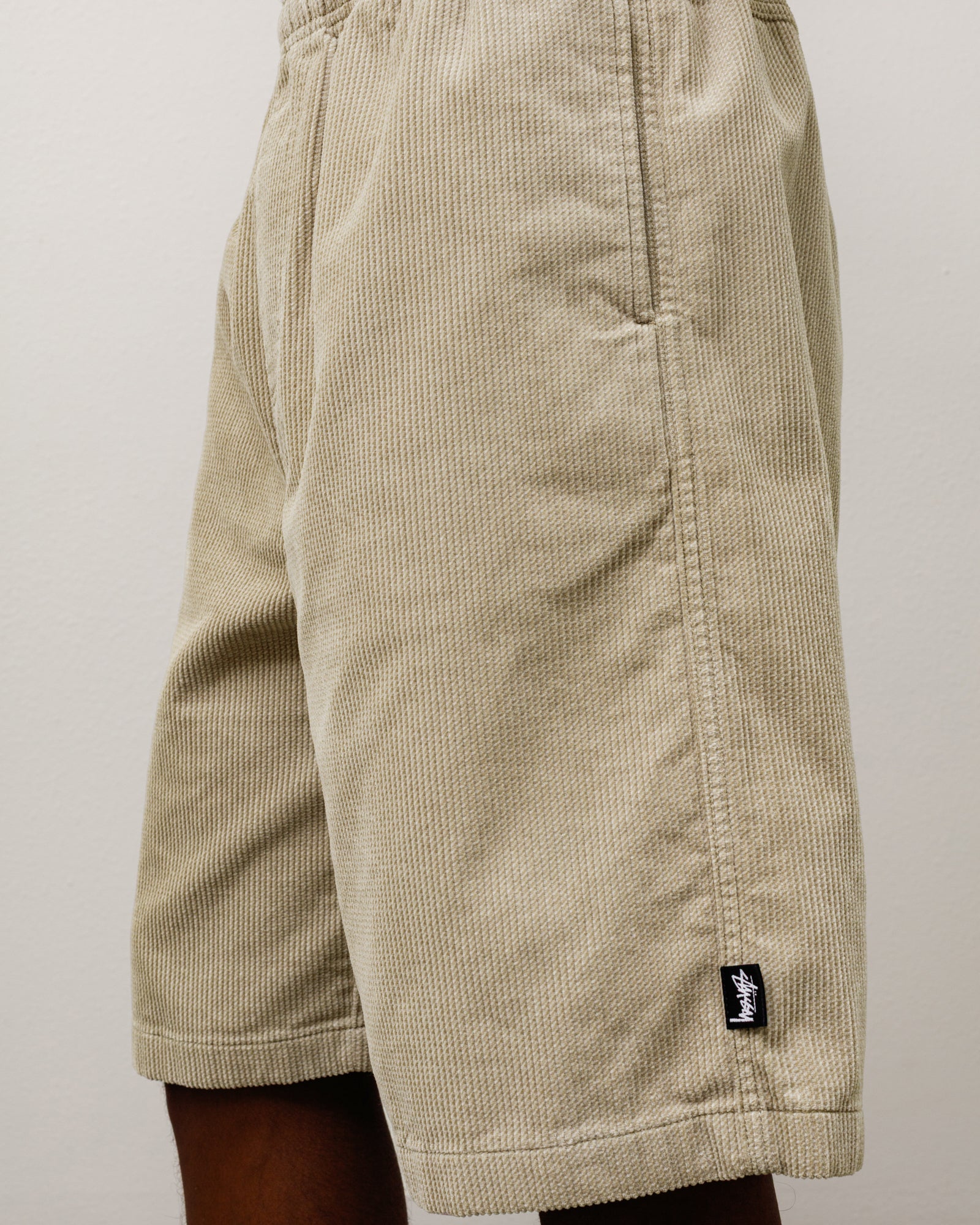 Baggy Beach Short Twill Cord Unisex Regular In Khaki