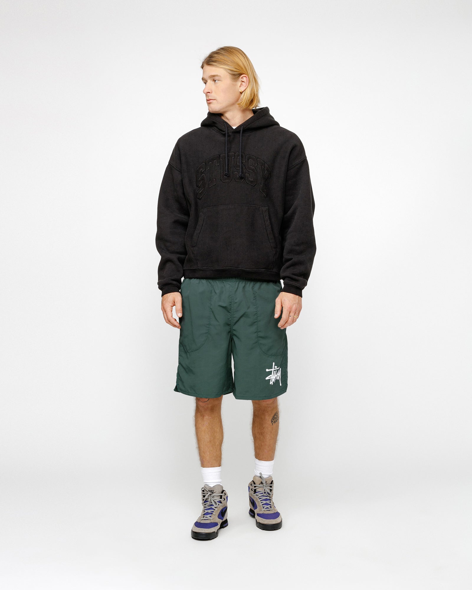 Stüssy Water Short Big Basic Emerald Shorts