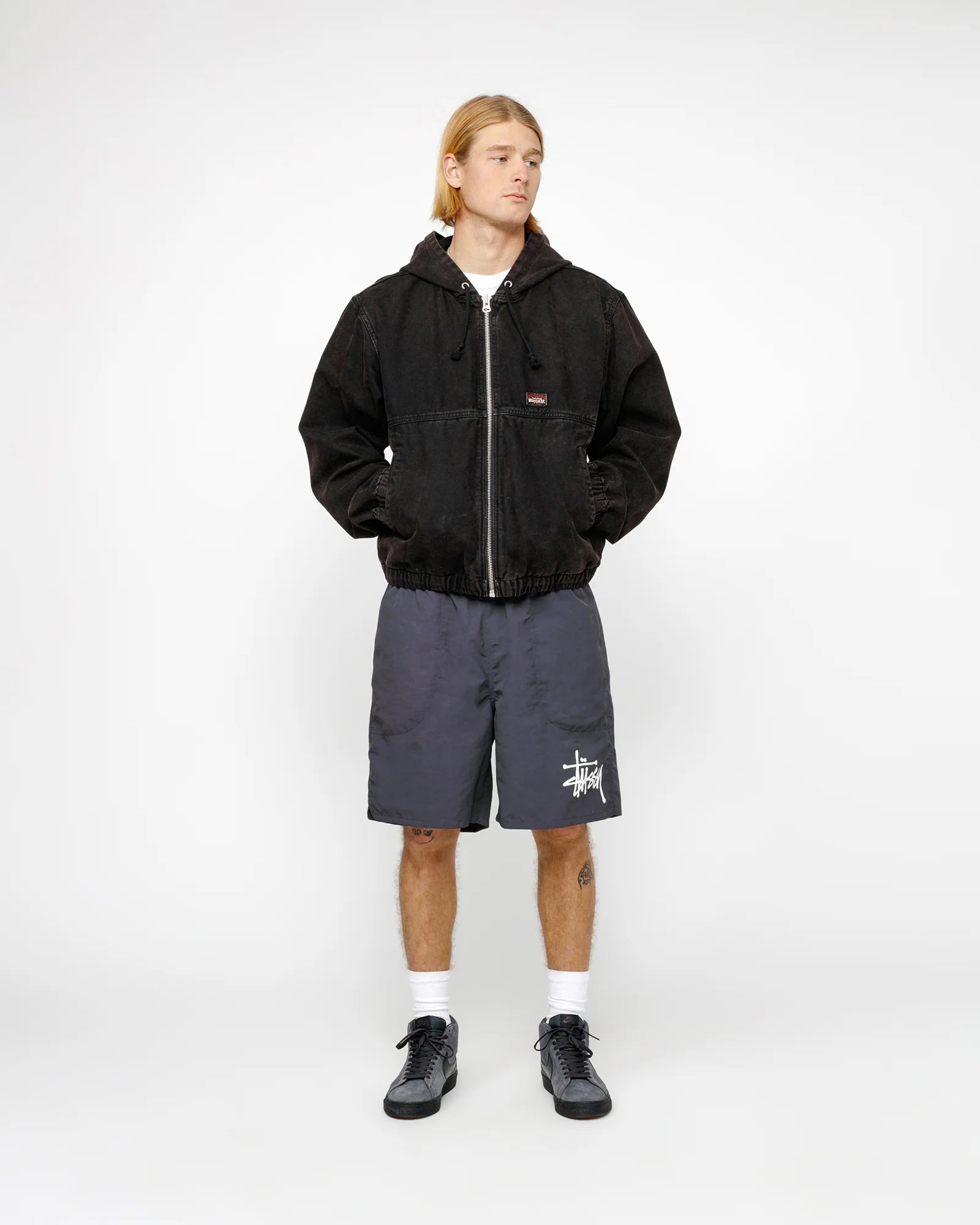 Stüssy Water Short Big Basic Graystone Shorts