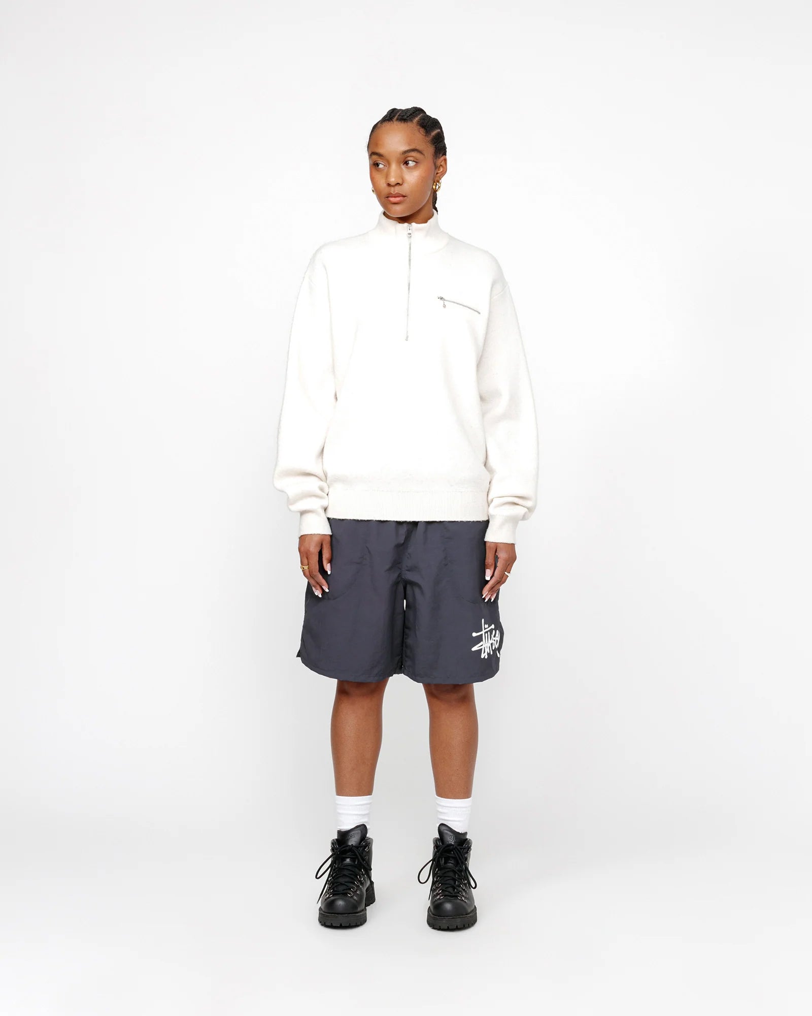 Stüssy Water Short Big Basic Graystone Shorts