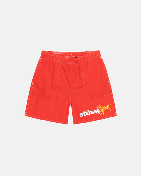 Stüssy Water Short Sport Bright Red Shorts