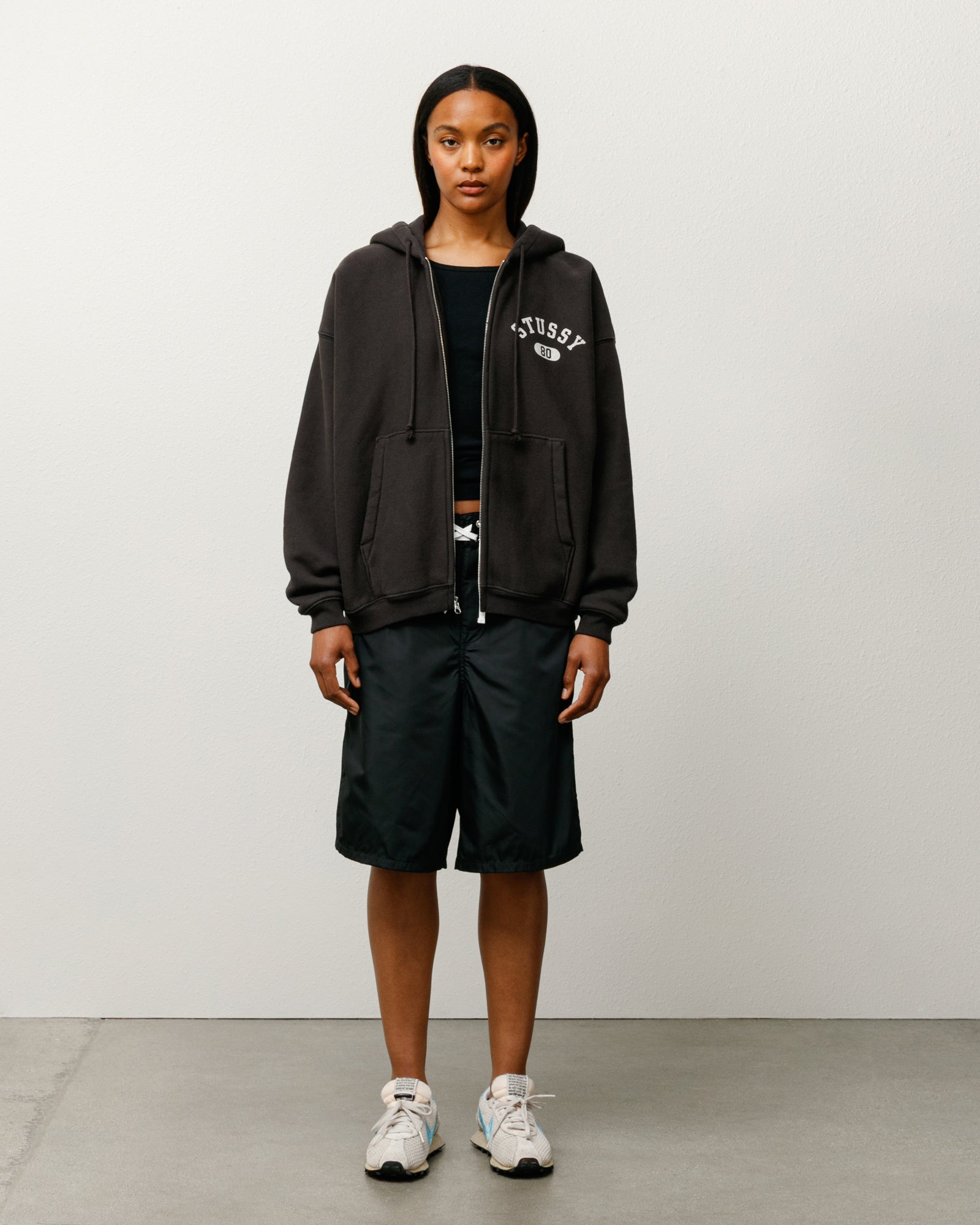 Paneled Board Short – Black | Bottoms | Stüssy Korea