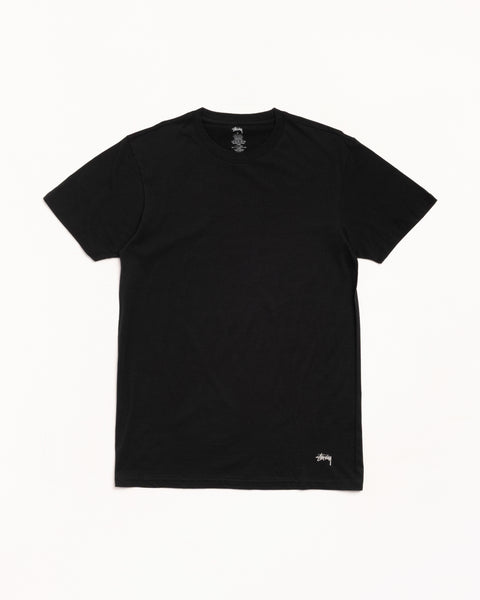 Stussy Undershirt- 3 Pack Accessories Short Sleeve In Black