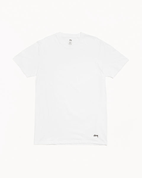 Stussy Undershirt- 3 Pack Accessories Short Sleeve In White