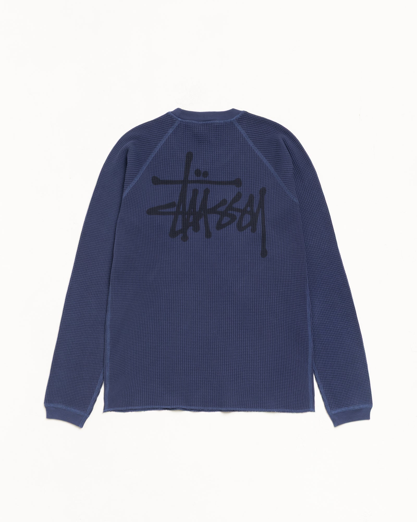 Basic Stüssy Thermal - Navy | Tops & Knits | Stüssy Korea