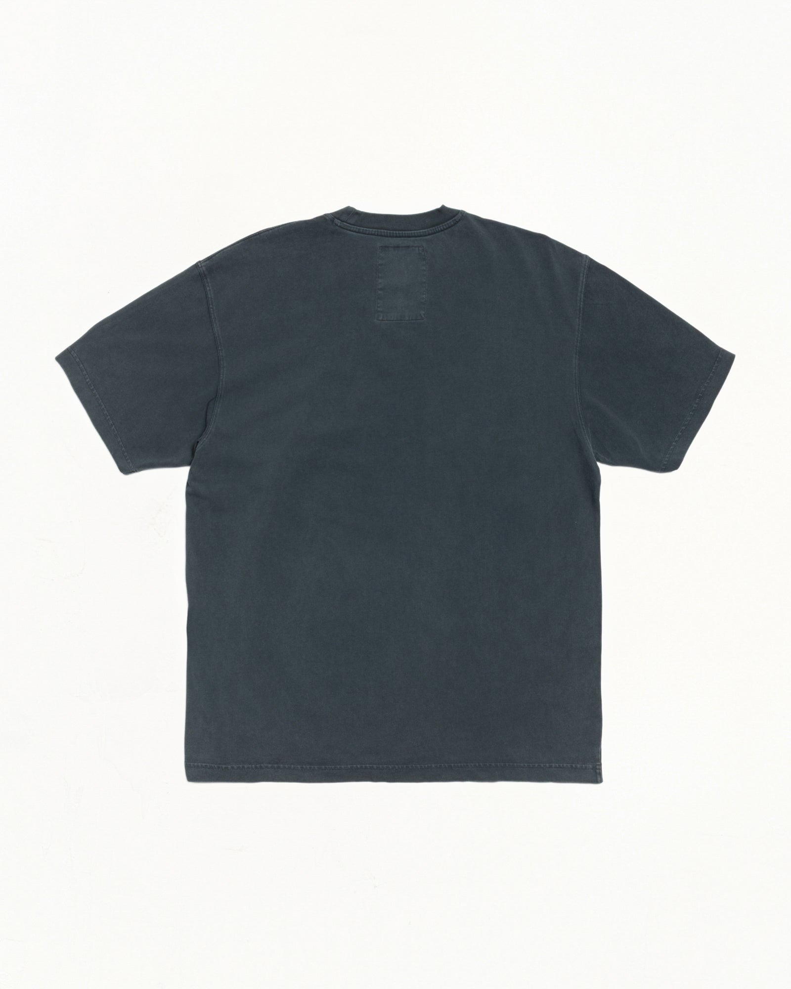 Dyed Ss Tee Mens Short Sleeve In Faded Black
