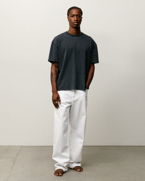 【モスグリーン（32）】PIGMENT DYE SLASH SWEAT S/S TEE PIGMENT DYE SLASH SWEAT S/S TEE | Saturdays NYC Japan