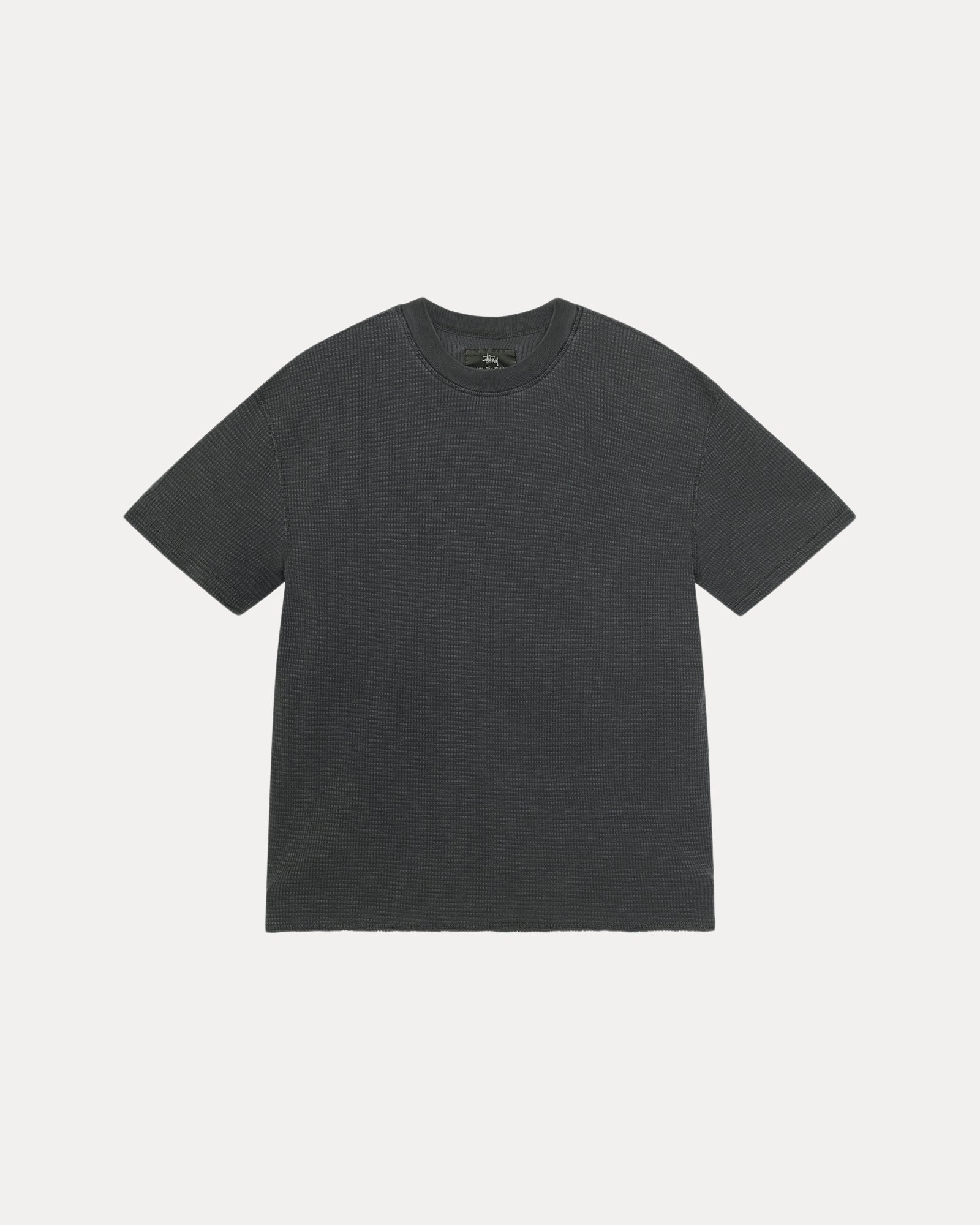 Pigment Dyed SS Thermal - Faded Black | Tops & Knits | Stüssy Korea
