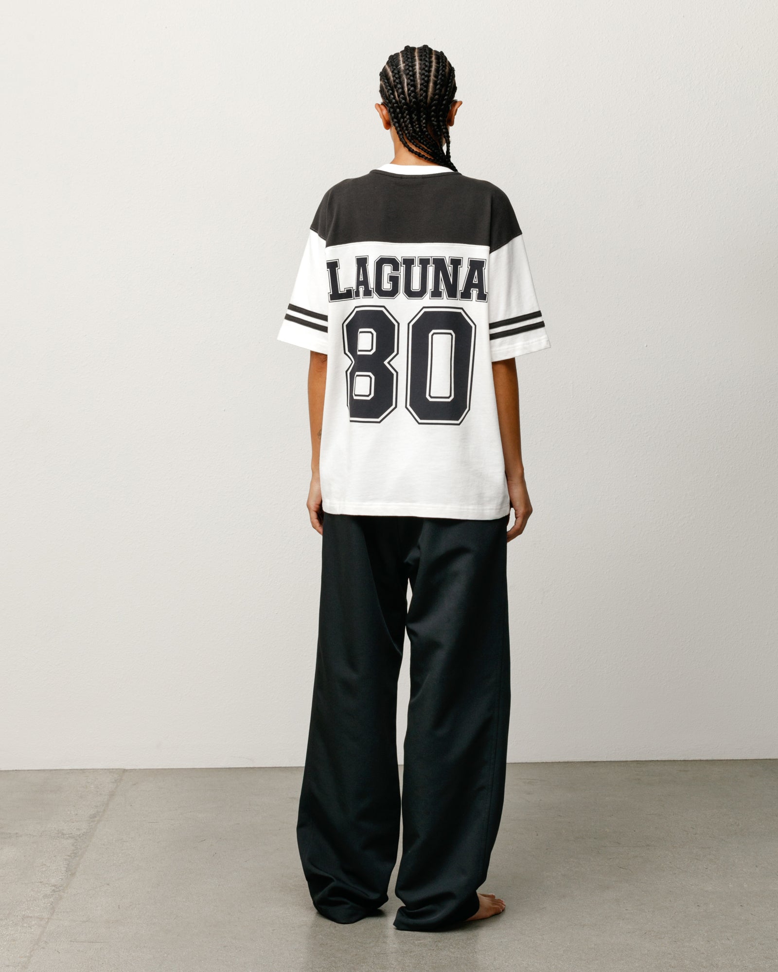 Laguna Short Sleeve Unisex Short Sleeve In Black