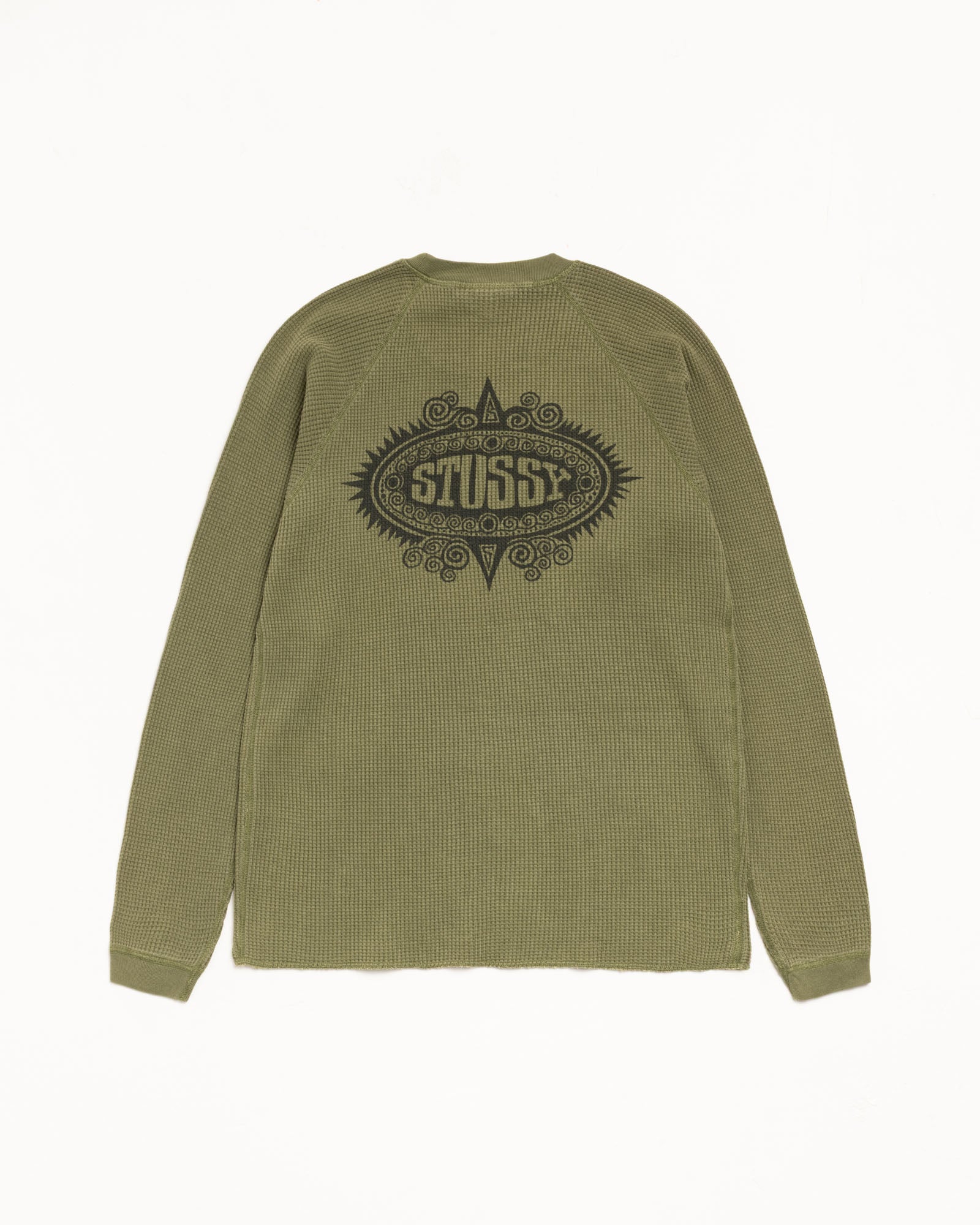 STUSSY MANTRA RAGLAN THERMAL サーマル Mantra Raglan Thermal – Olive | Tops & Knits | Stüssy Korea