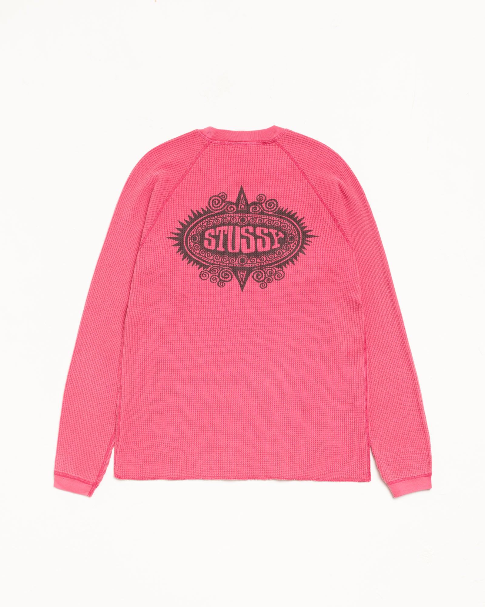 STUSSY MANTRA RAGLAN THERMAL サーマル Mantra Raglan Thermal – Pink | Tops & Knits | Stüssy Korea