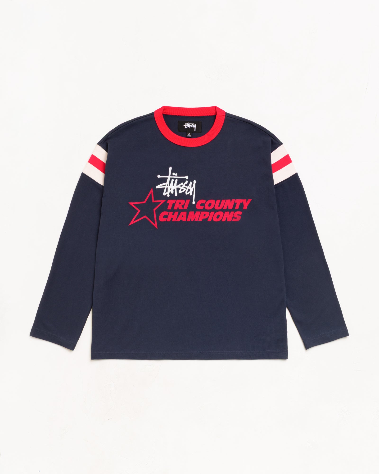 Ls Ringer Tee Unisex Long Sleeve In Ink | hero:main:collection:new-arrivals,shirts,tops-shirts,all,tees,outerwear,denim,knits,accessories,sunglasses,hoodies,sweats,mens-hoodies-sweatshirts,shorts,pants,bottoms,crew-sweats,zip-ups,swim,sweatpants,graphics,lazy-tees,swim,basic-9twenty,button-ups,shorts,cargos,denim-jeans,bottoms,bags,belts,wearables,gear,footwear,button-ups,basic-tops,jerseys,big-ol,classics,slim,jackets,all,tees, | product-card-slider