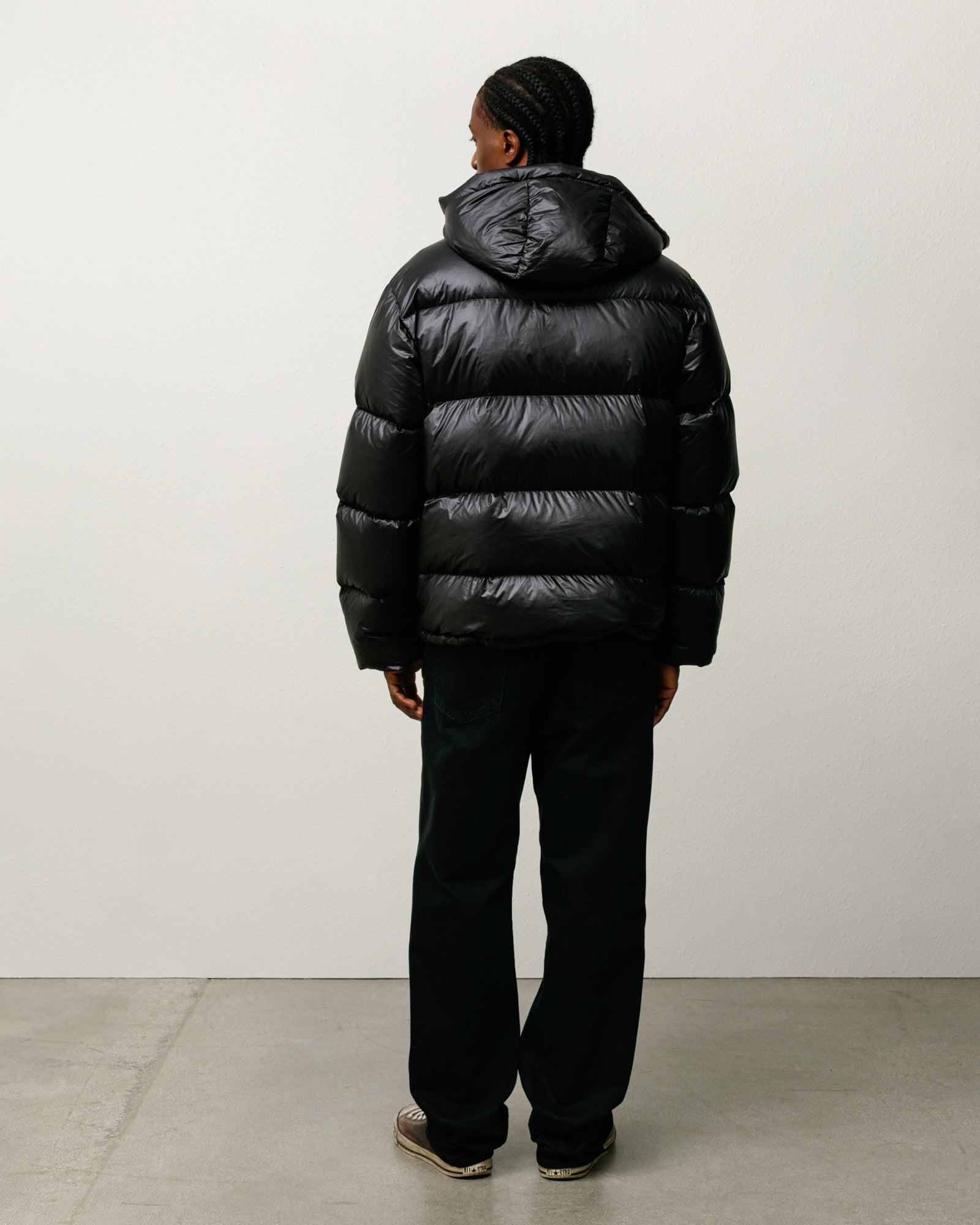 Micro Ripstop Down Parka – Jet Black | Outerwear | Stüssy Korea