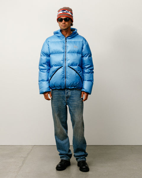 Micro Ripstop Down Parka – Sky Blue | Outerwear | Stüssy Korea