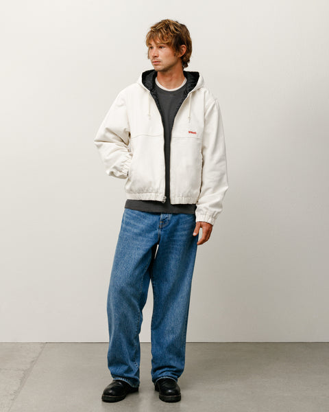 Work Jacket Insulated Canvas Mens Long Sleeve In Bone