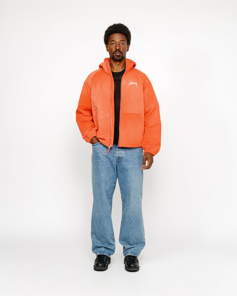 Stüssy Beach Shell Wave Dye Persimmon Outerwear | image: hero:hover:collection:new-arrivals,outerwear,all