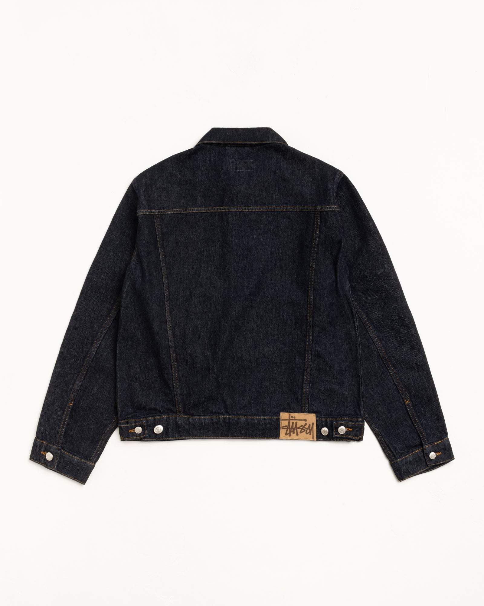 Trucker Jacket Denim – Rinsed Indigo | Outerwear | Stüssy Korea