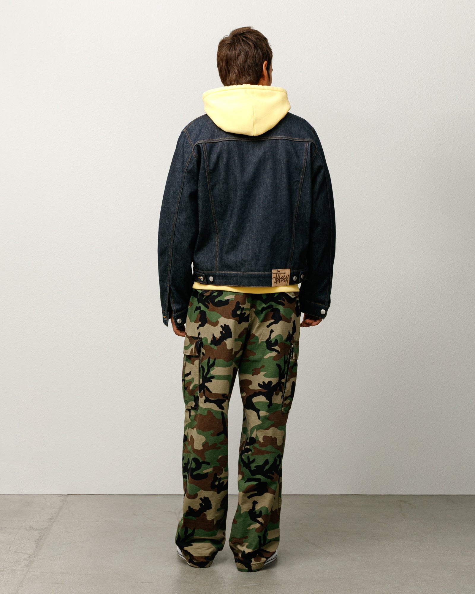 Trucker Jacket Denim – Rinsed Indigo | Outerwear | Stüssy Korea