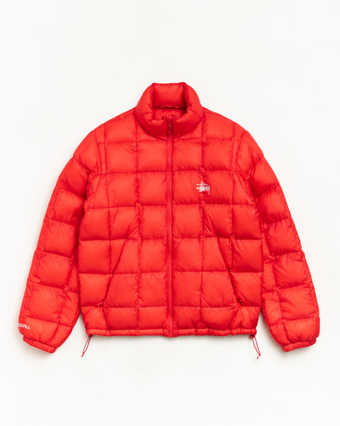 Midweight Puffer Unisex Long Sleeve In Red