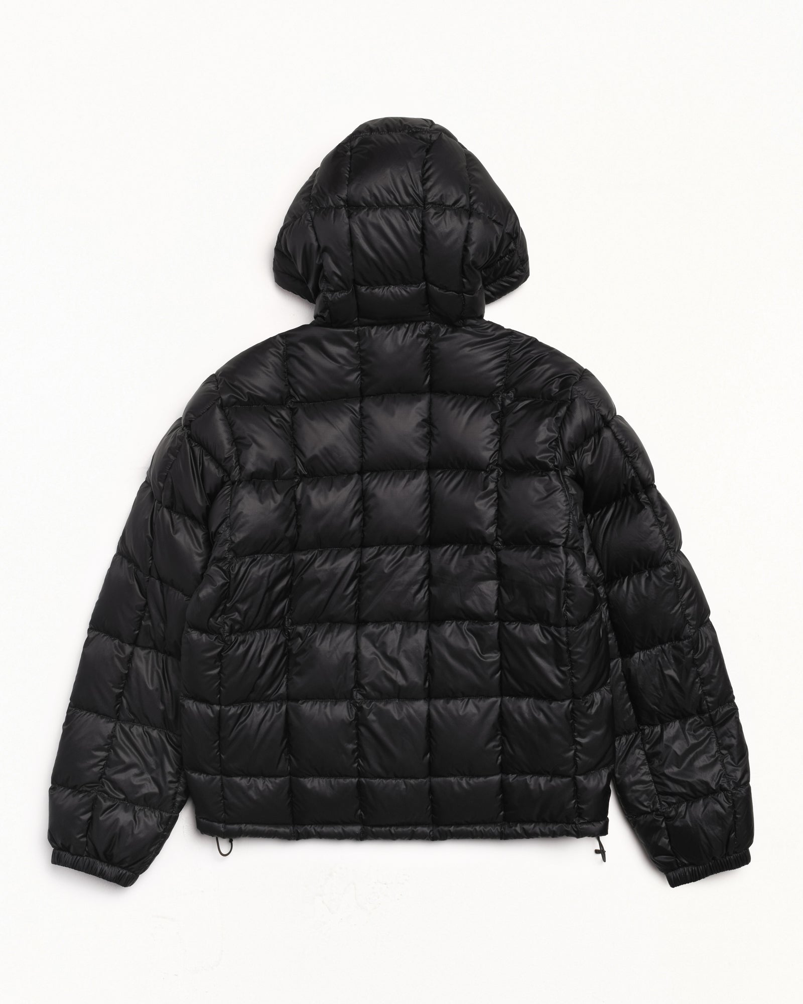 Midweight Hooded Puffer Mens Long Sleeve In Black