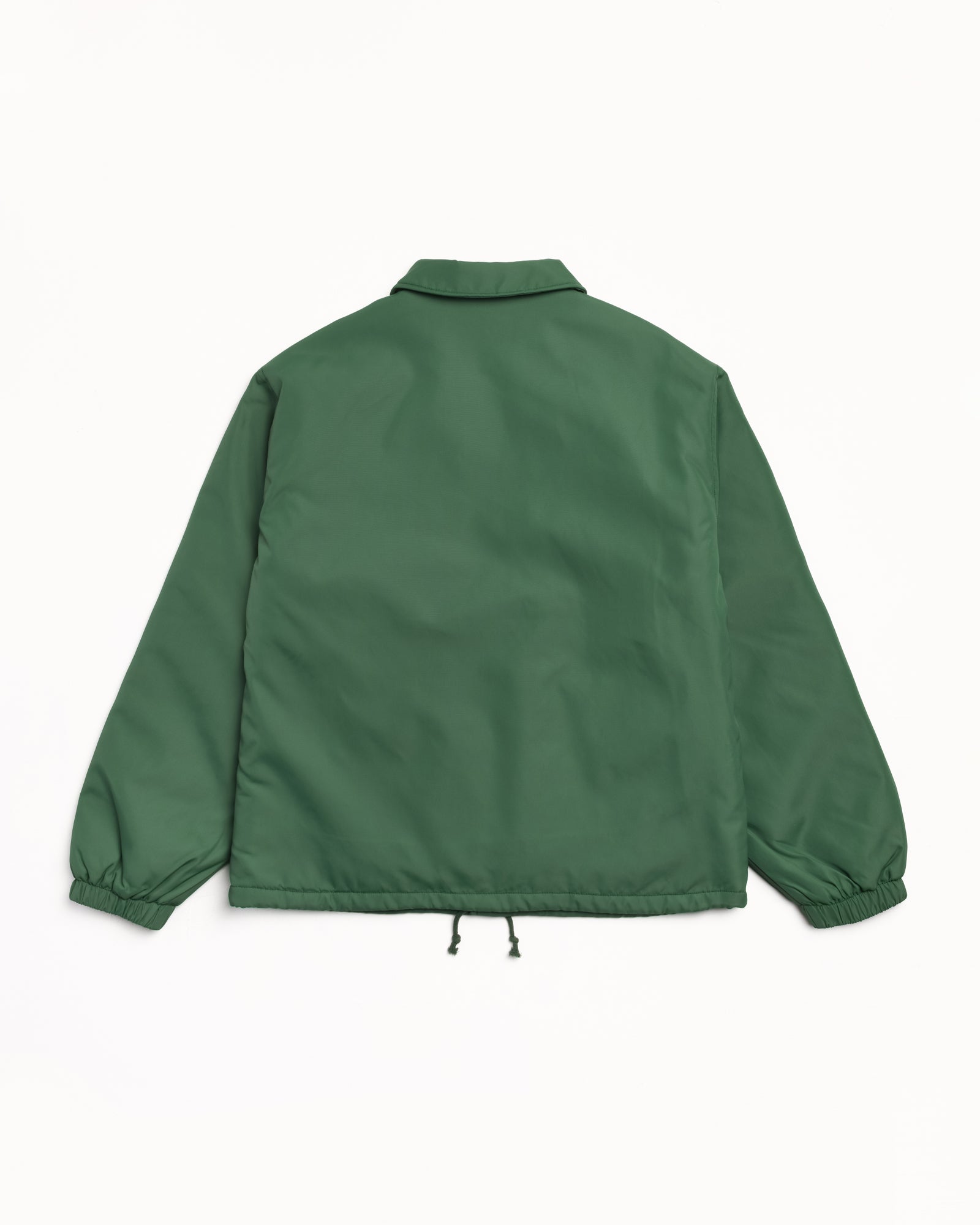 Coaches Jacket Mens Long Sleeve In Green