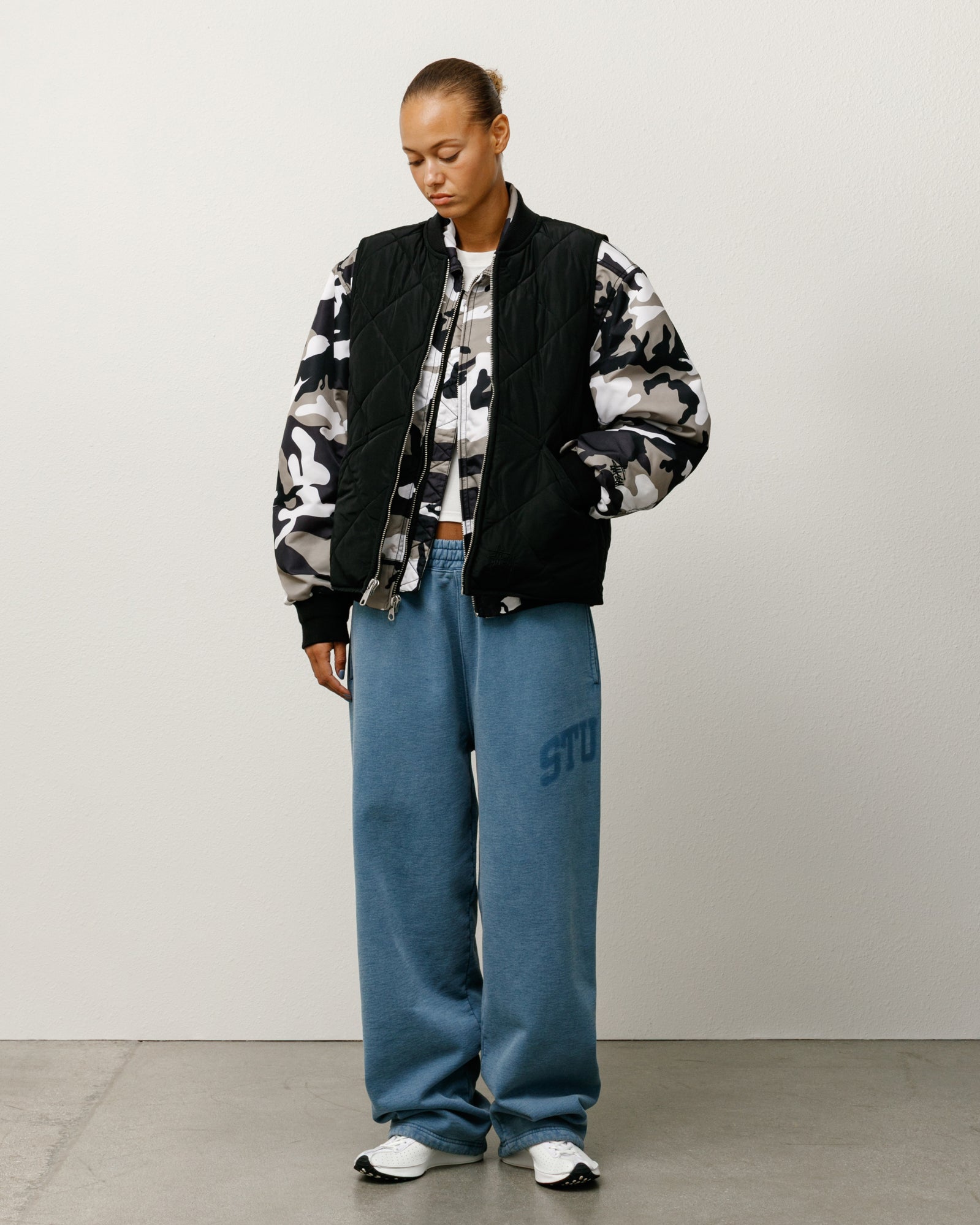 Insulated Vest Mens Sleeveless In Black