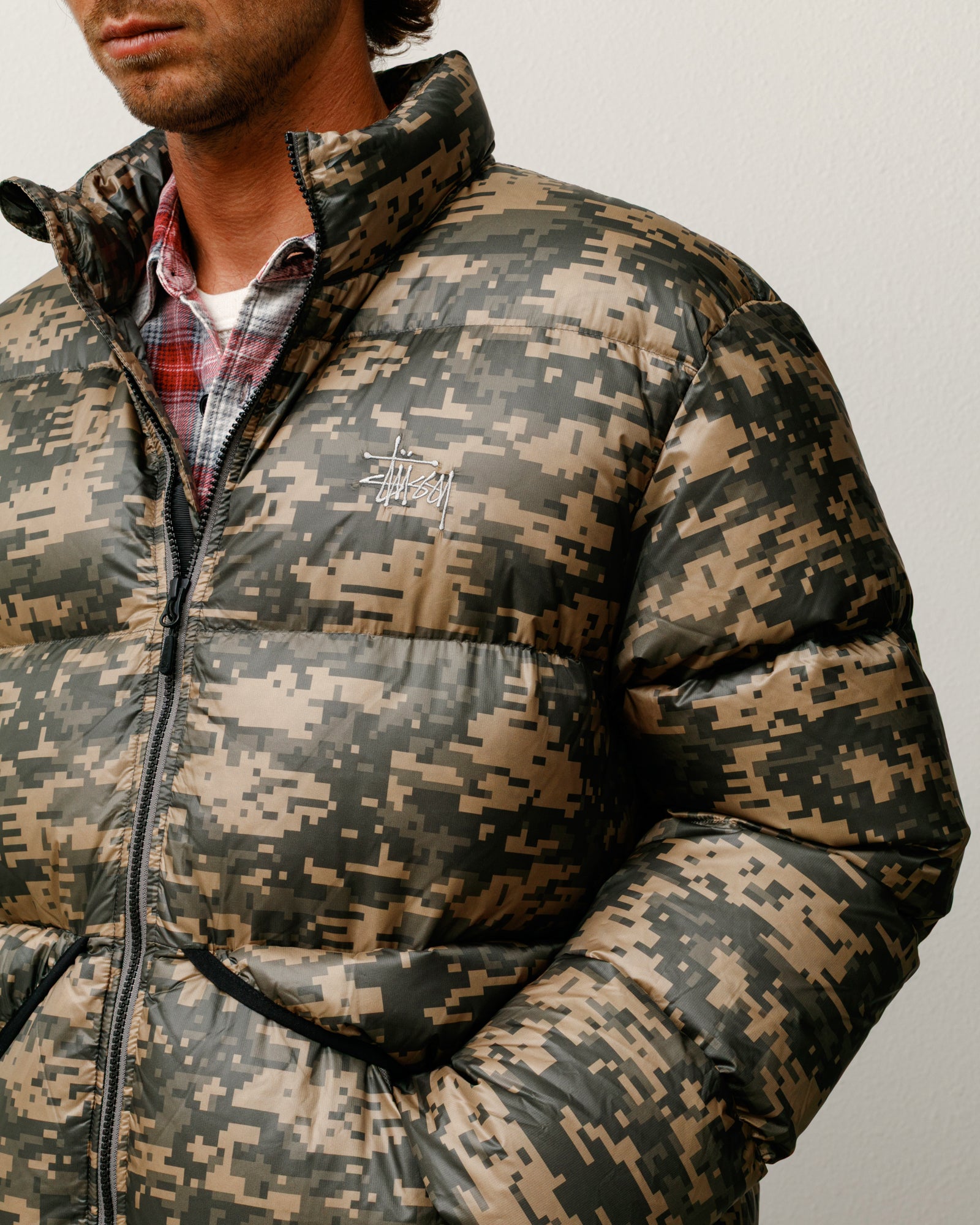 Micro Ripstop Down Jacket – Digi Camo | Outerwear | Stüssy Korea