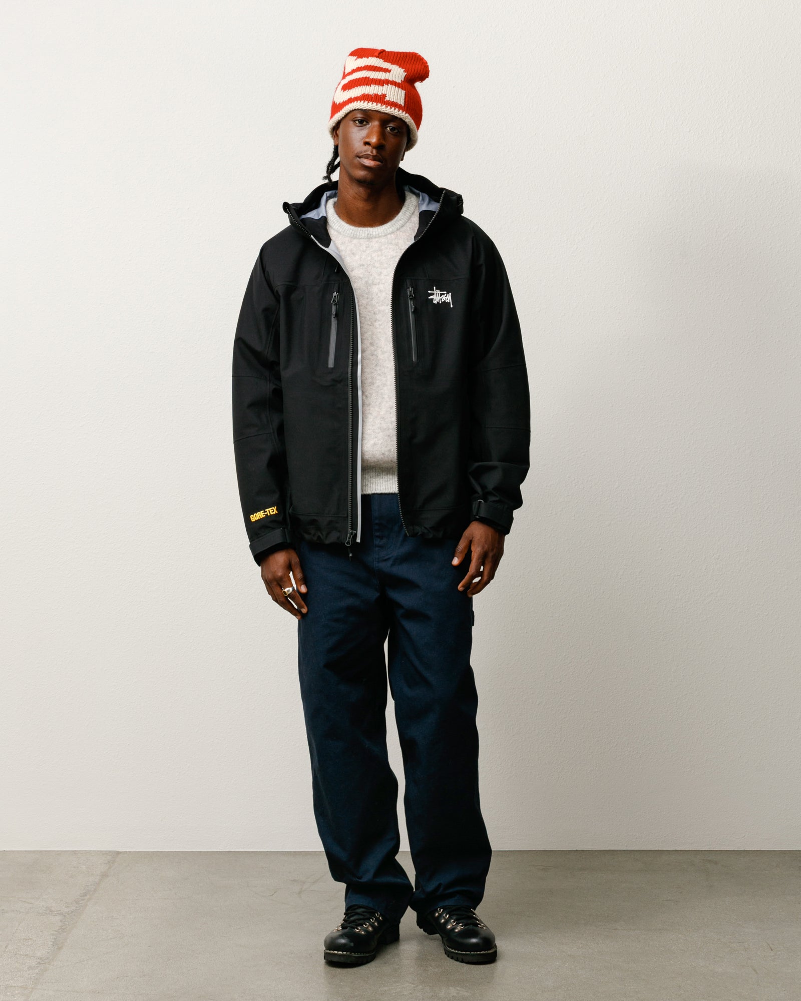 Gore-tex Guide Shell Mens Long Sleeve In Black