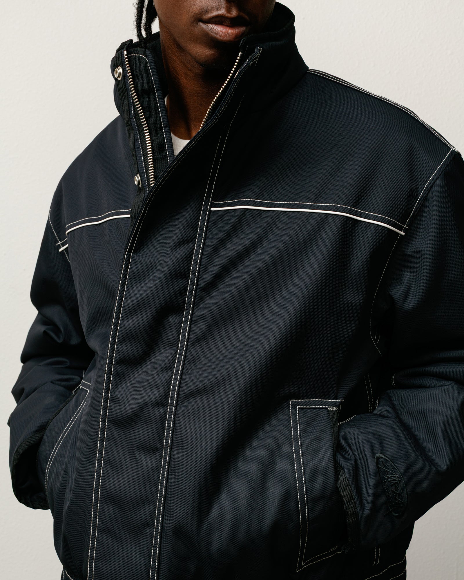 Insulated Built Jacket – Black | Outerwear | Stüssy Korea