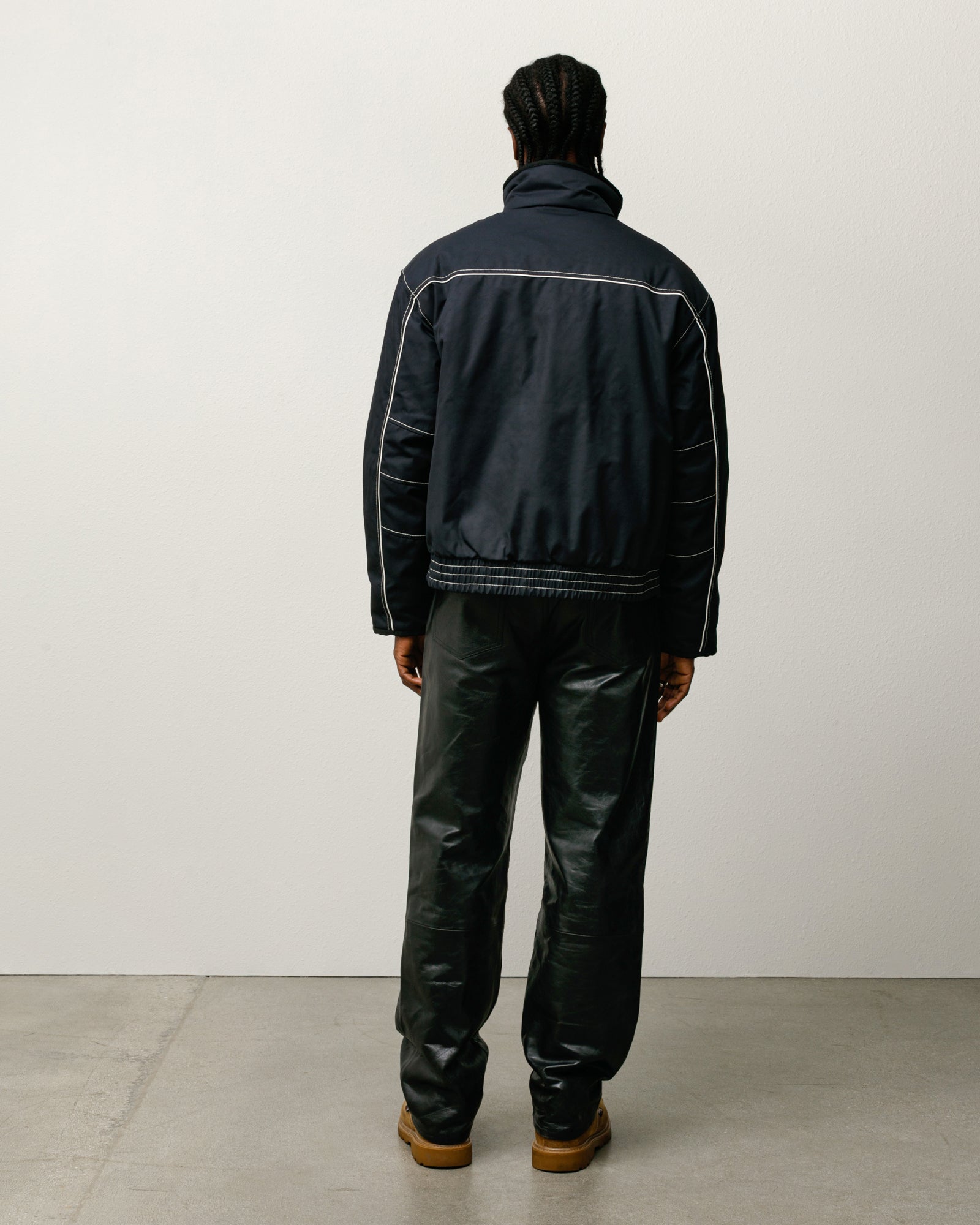 Insulated Built Jacket – Black | Outerwear | Stüssy Korea