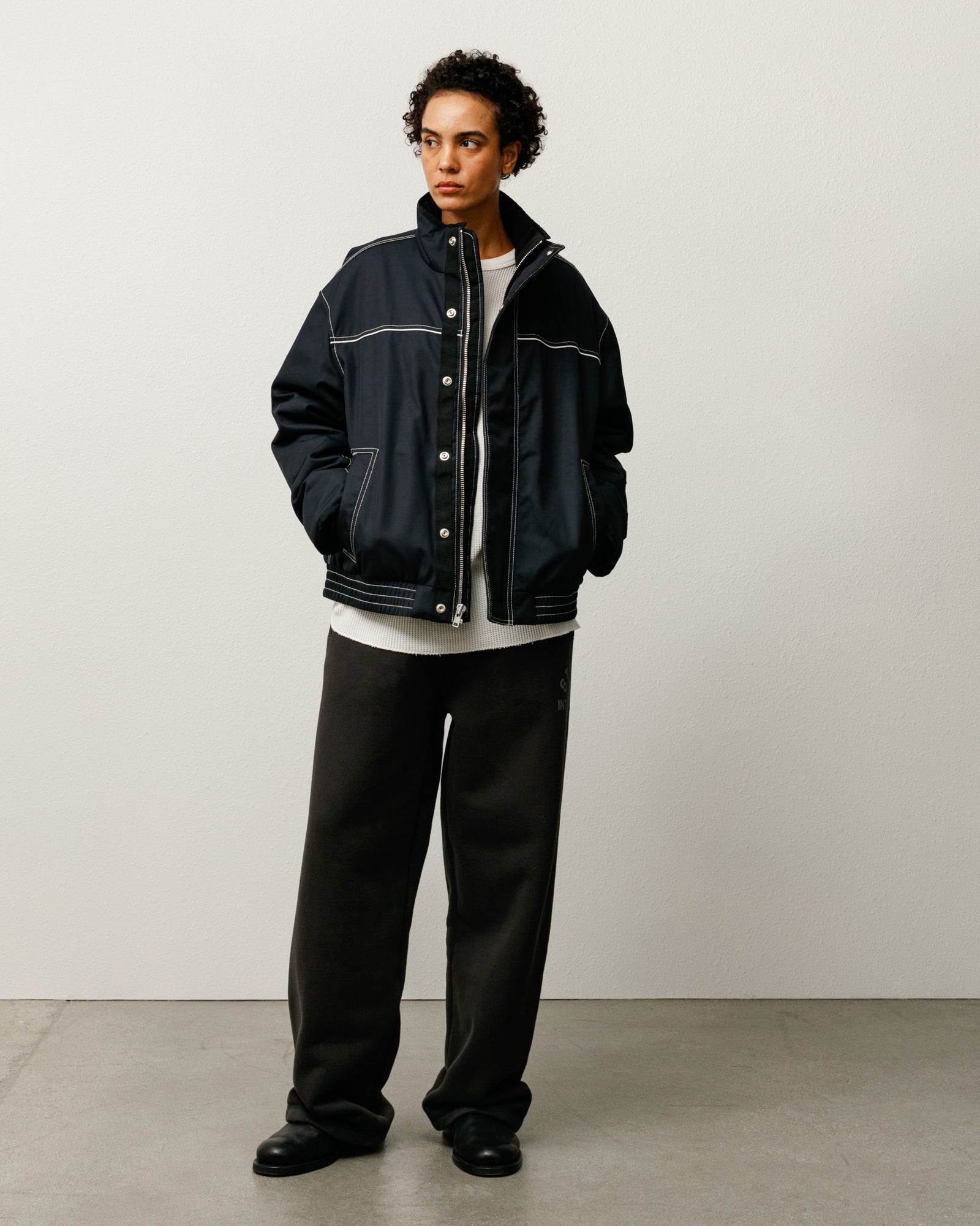 Insulated Built Jacket – Black | Outerwear | Stüssy Korea