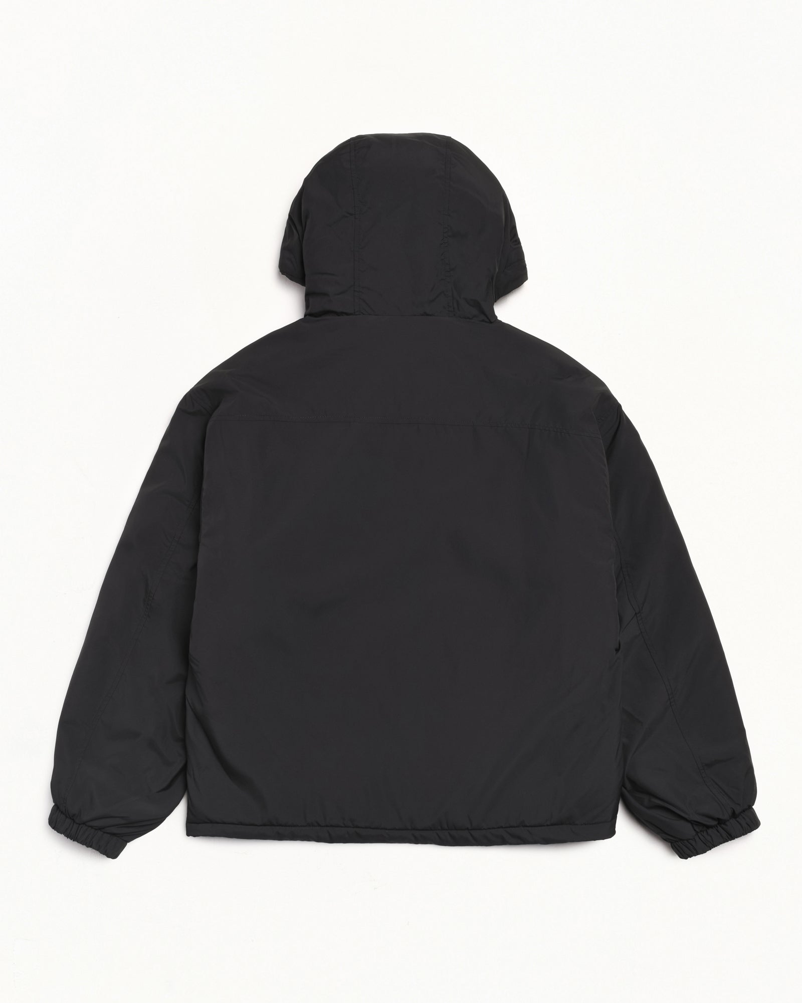 Insulated Hooded Jacket – Black | Outerwear | Stüssy Korea