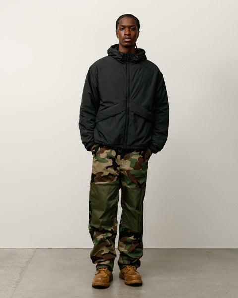 Insulated Hooded Jacket – Black | Outerwear | Stüssy Korea