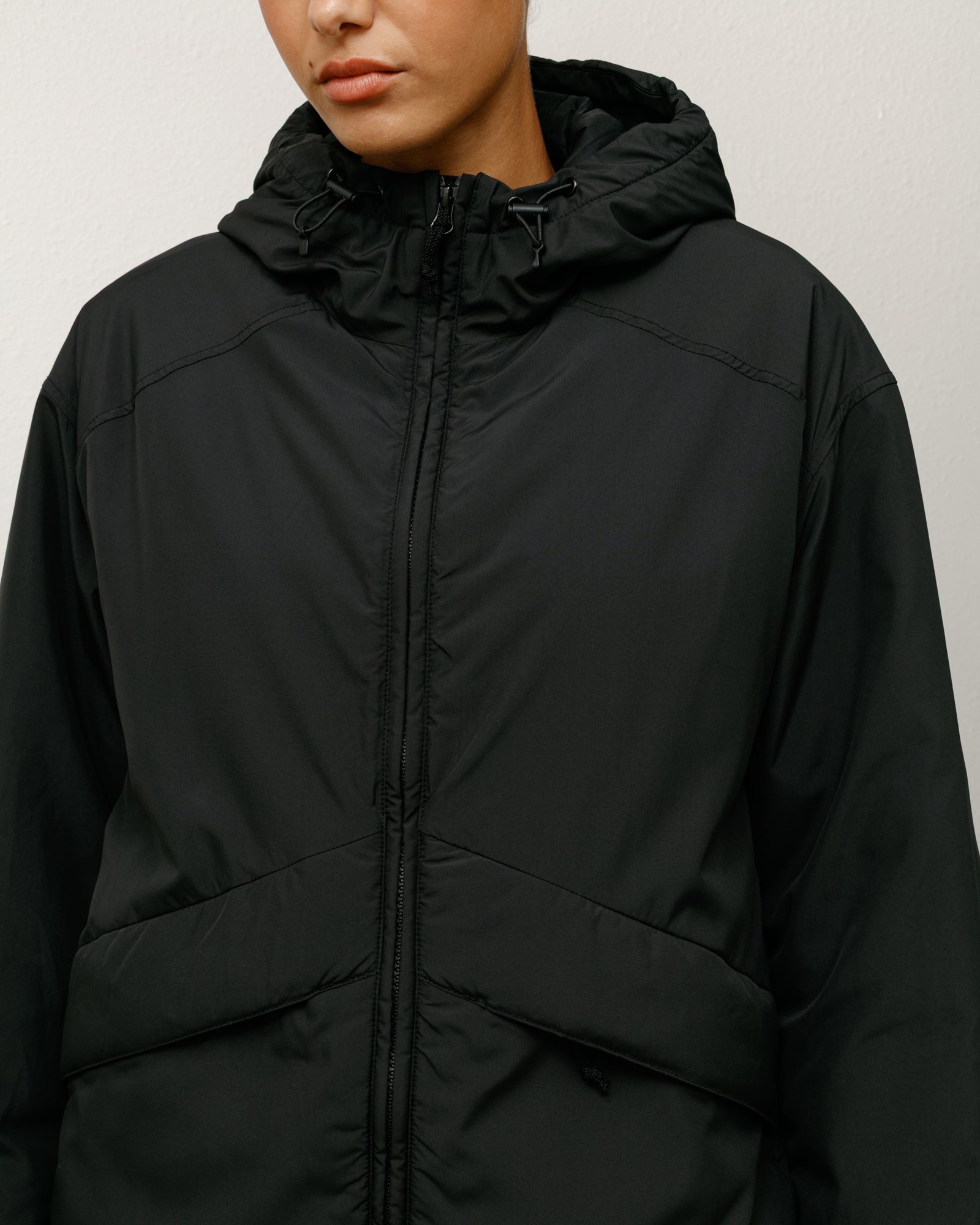 Insulated Hooded Jacket – Black | Outerwear | Stüssy Korea